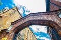 The University of Notre Dame, Sydney campus, image shows the main entrance at Broadway street. Royalty Free Stock Photo